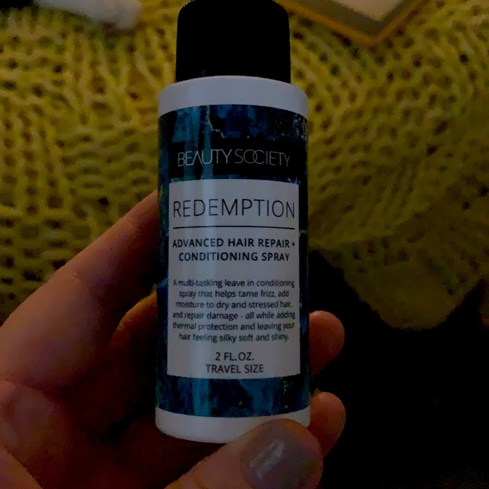 Beauty Society hair repair and conditioning spray